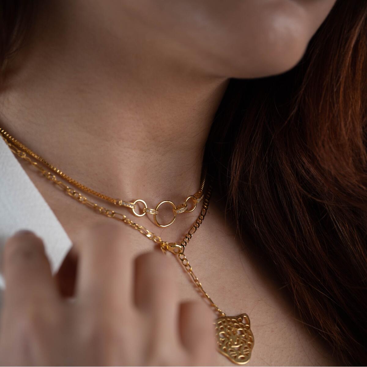 Smart Halskette Gold K6027D