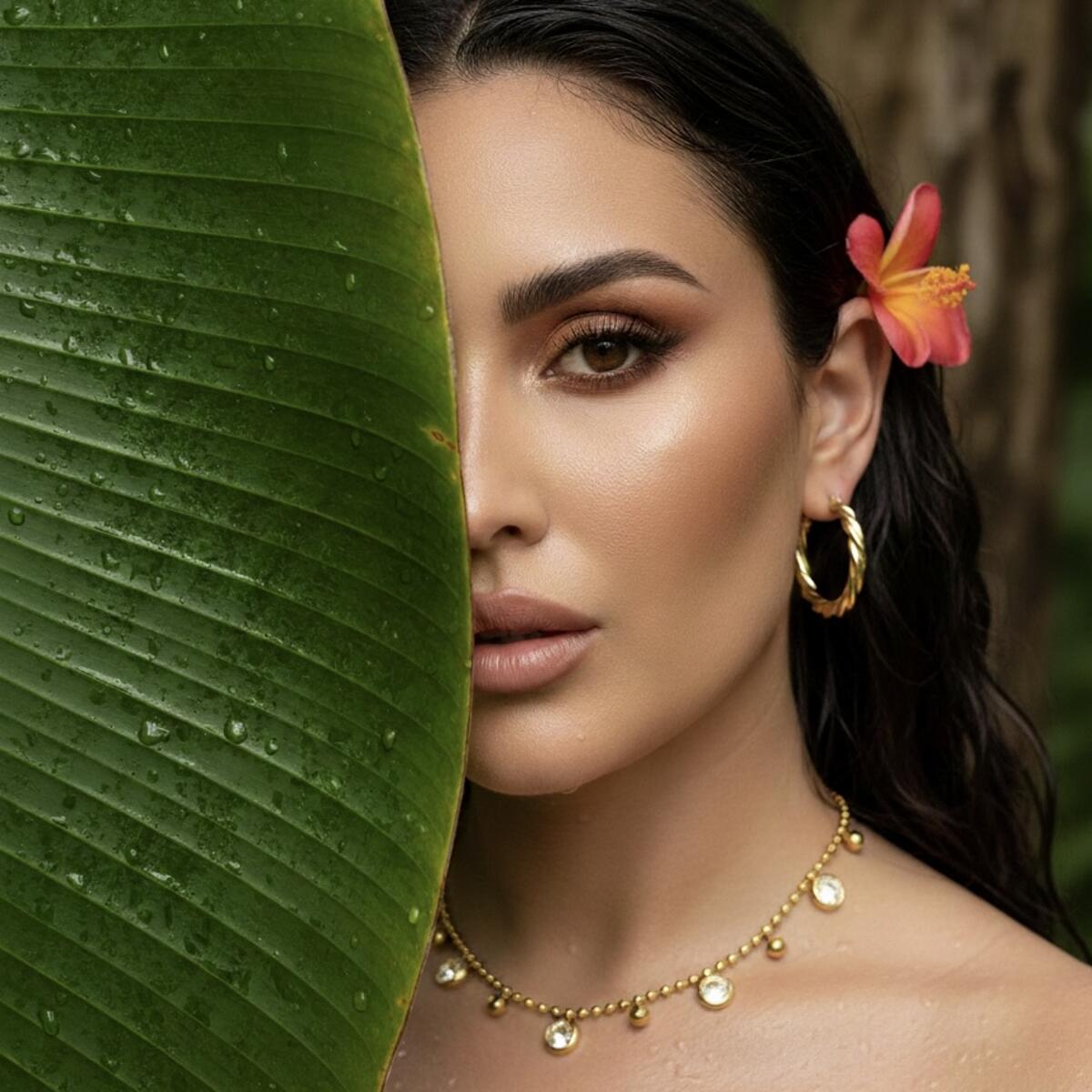 Ocean Twist Ohrringe Gold O6380D