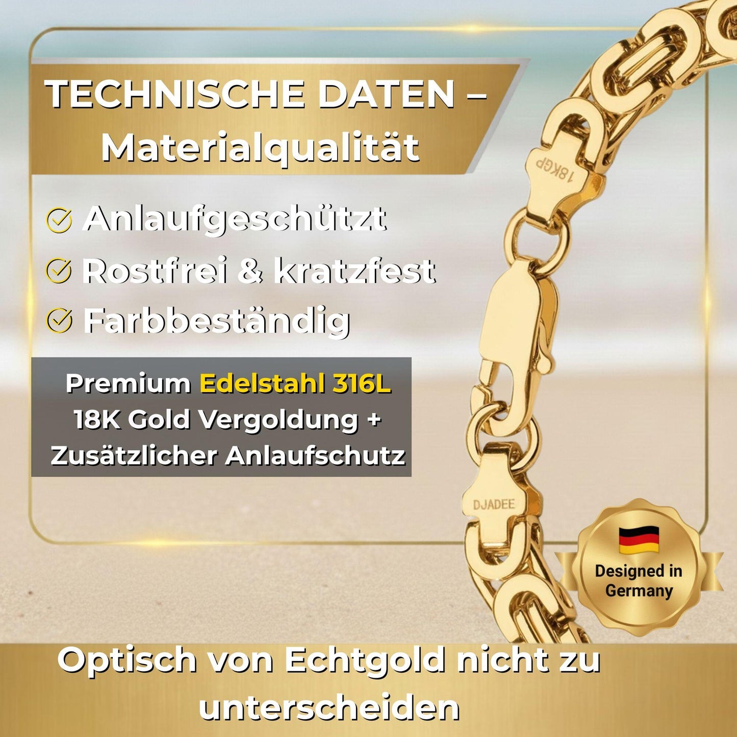 Emprise Armband Gold