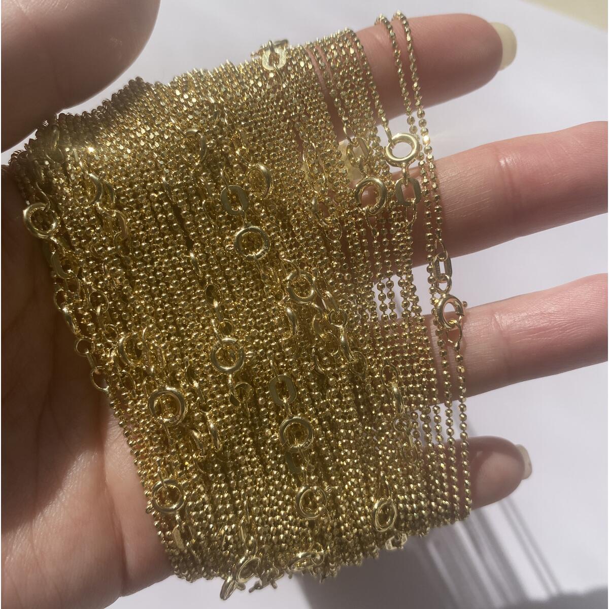Ball Chain Gold K2688