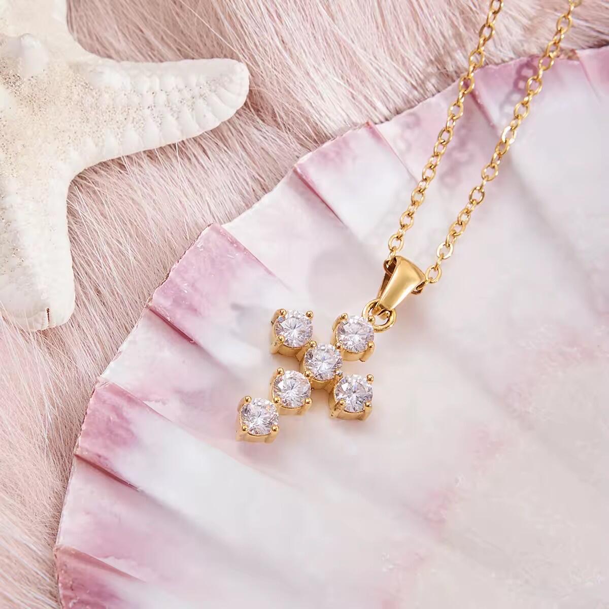Diamond Believe Kette Gold K6382D