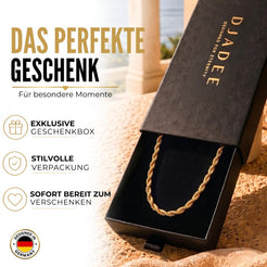 Twisted Rope Kette Gold Silber