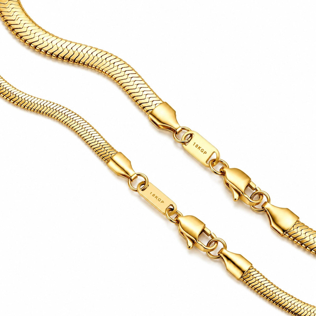Essential Snake Kette Gold