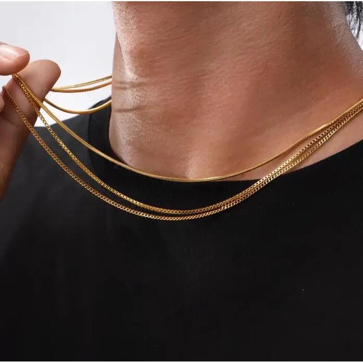 Venezian Box Kette Gold K6367D