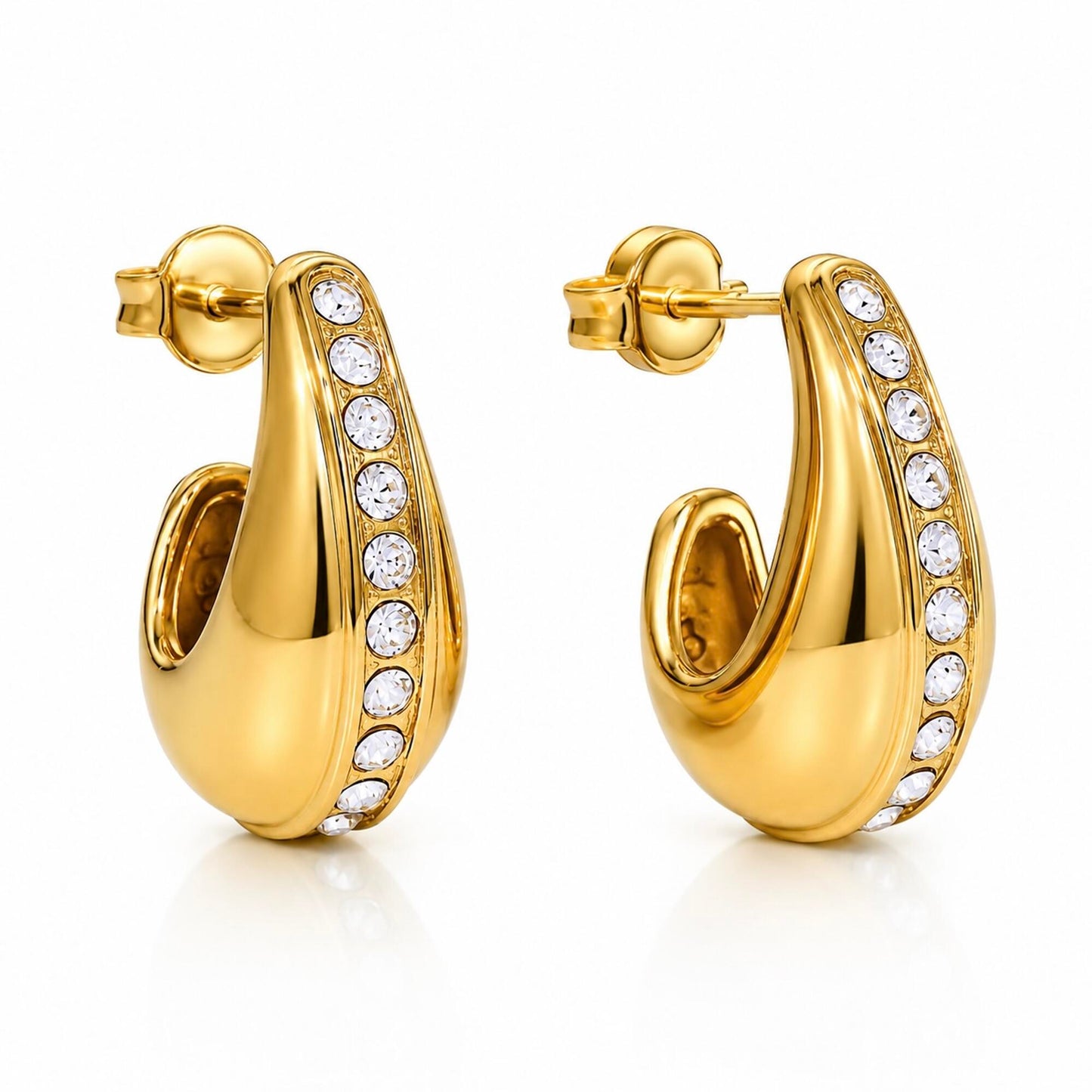 Ocean Drops Ohrringe Gold