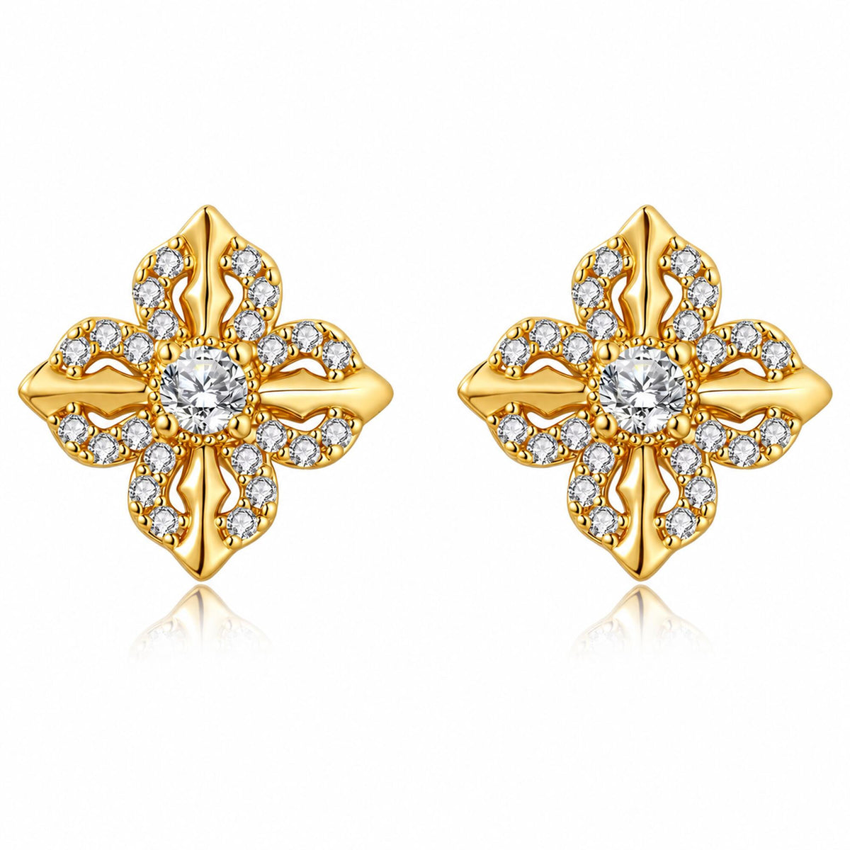 Lucky Flower Set Gold