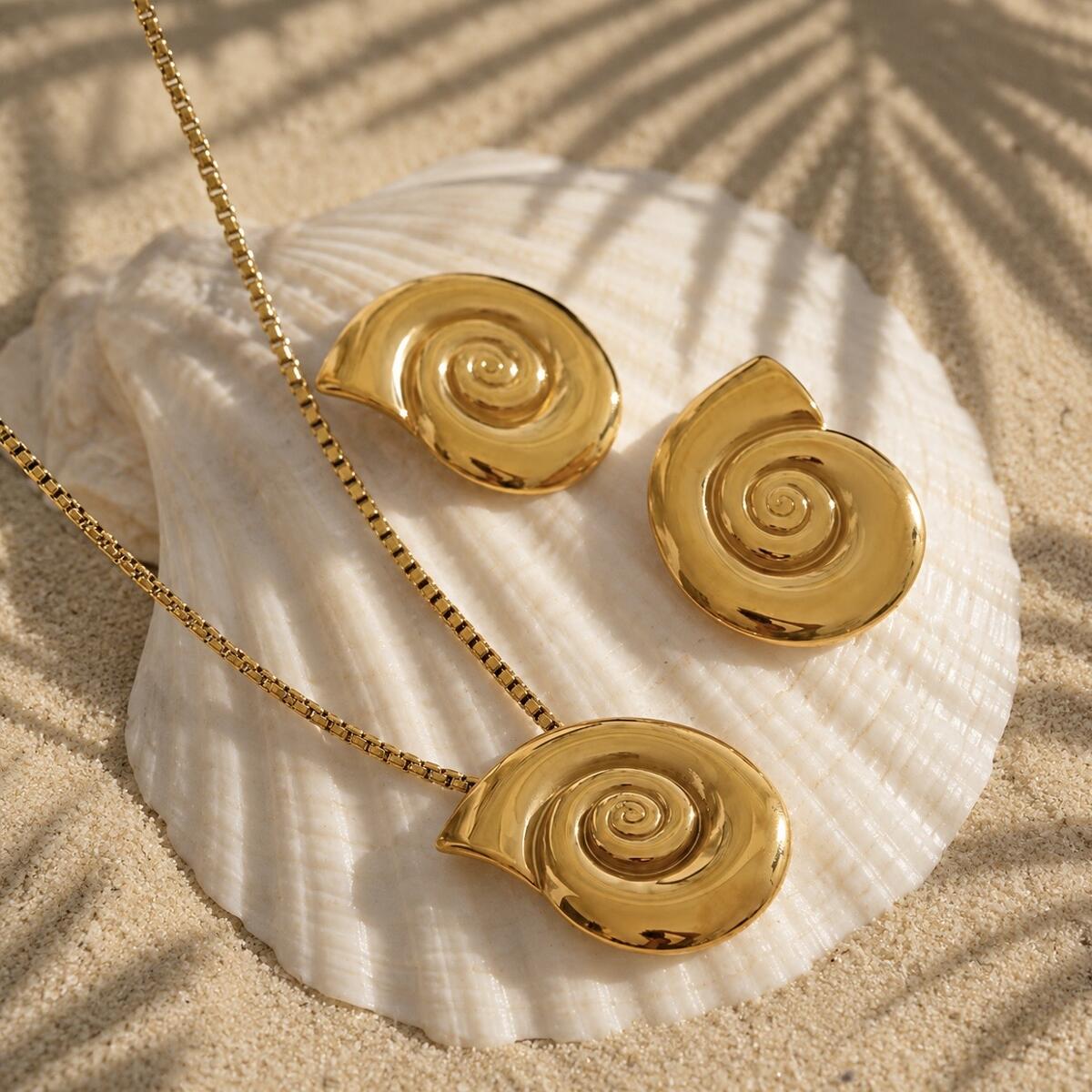 Conch Shell Kette K6292D