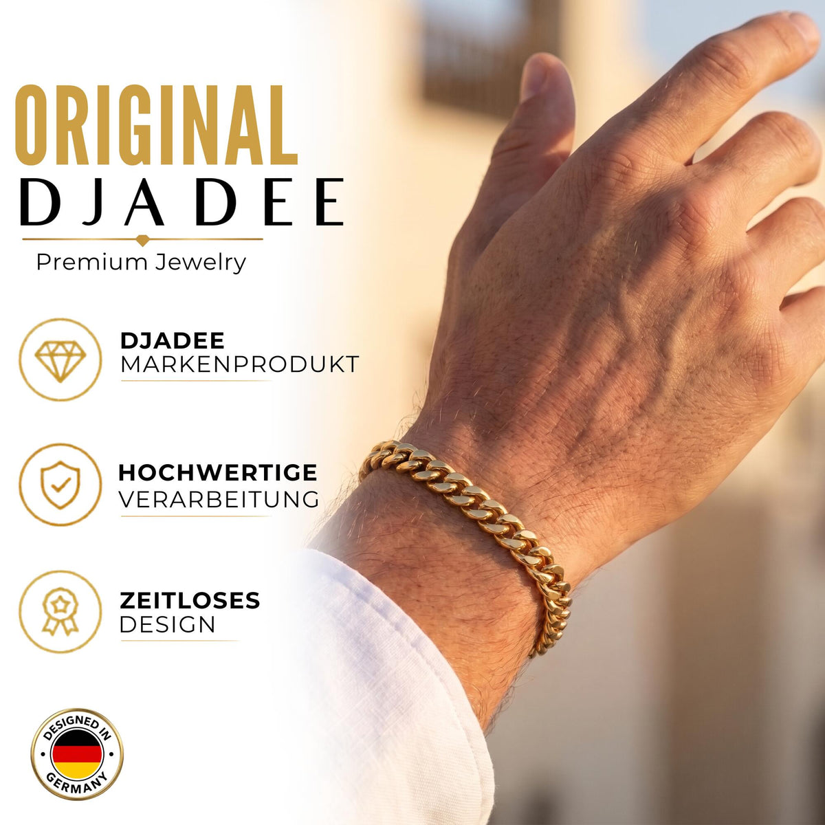 Signature Power Armband Gold