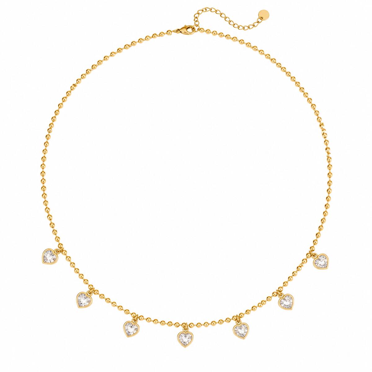 Sunkissed Hearts Kette Gold
