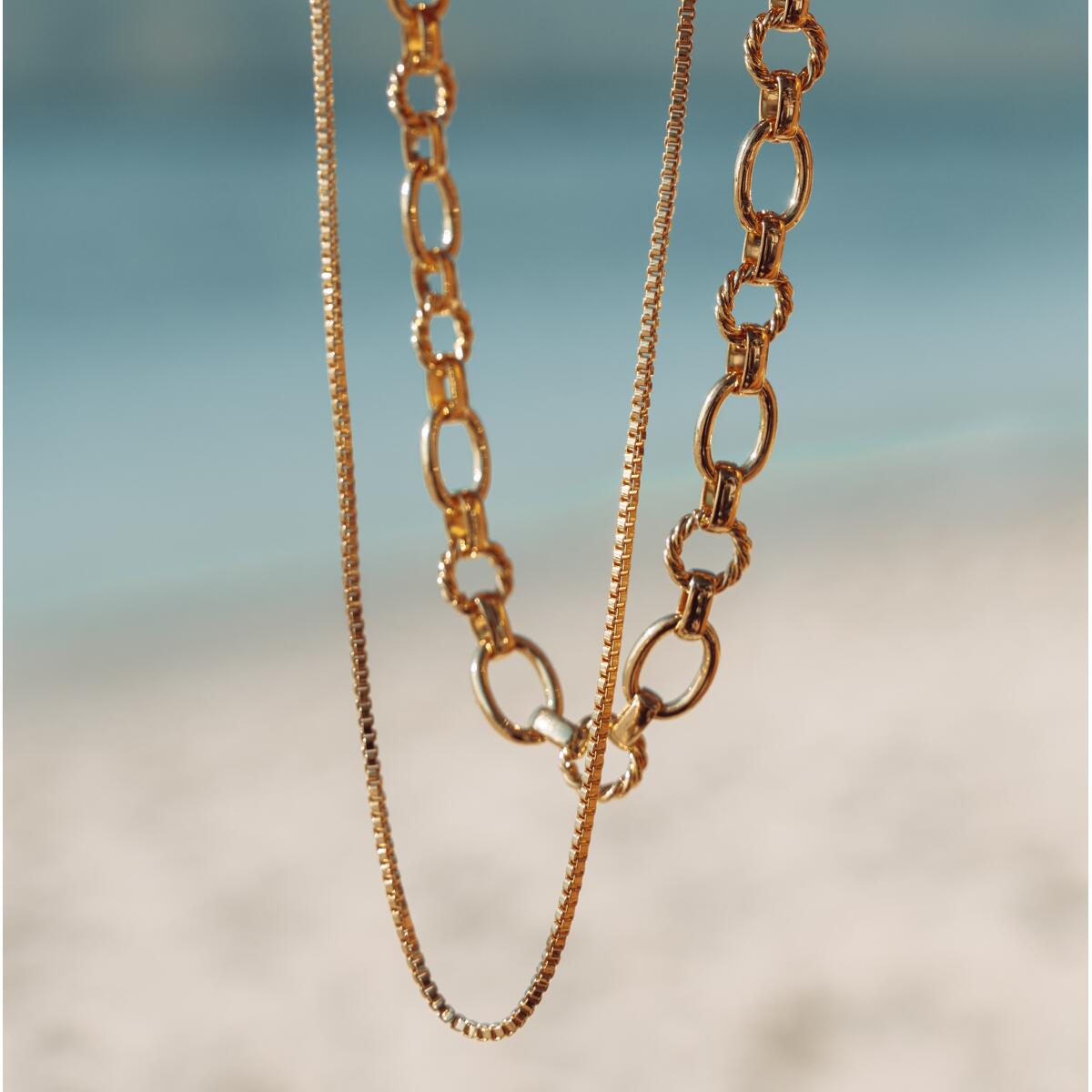 Venezian Box Kette Gold K6367D