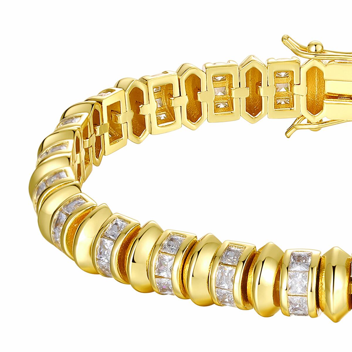Ambre Armband Gold B6062D