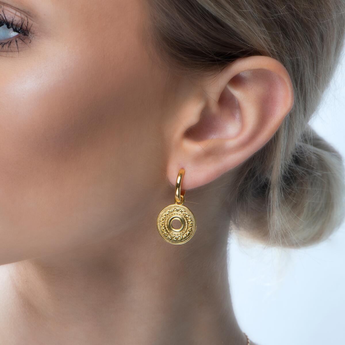 Infinity Ohrringe Gold O6039D