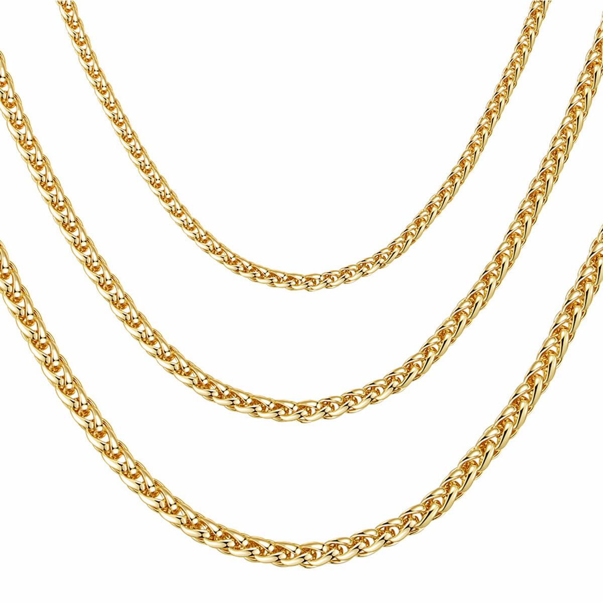 Braid Chain Gold K6049D