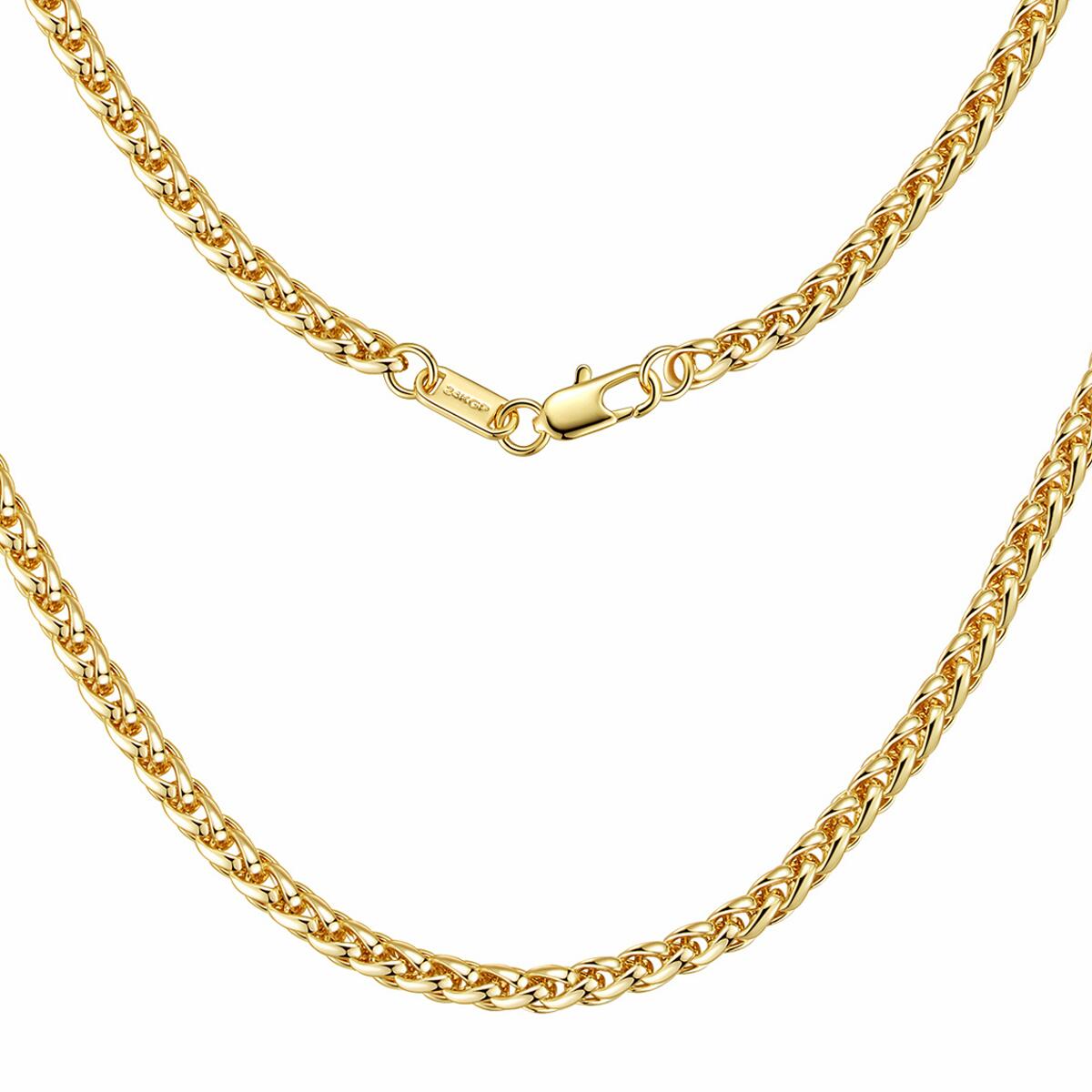 Braid Chain Gold K6049D