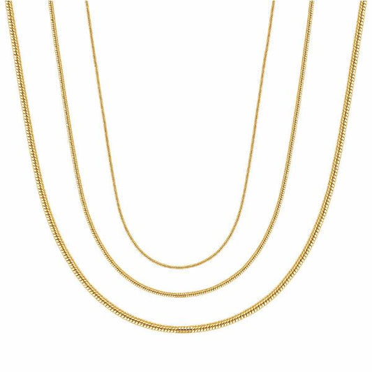 Snake Kette Gold K6072D
