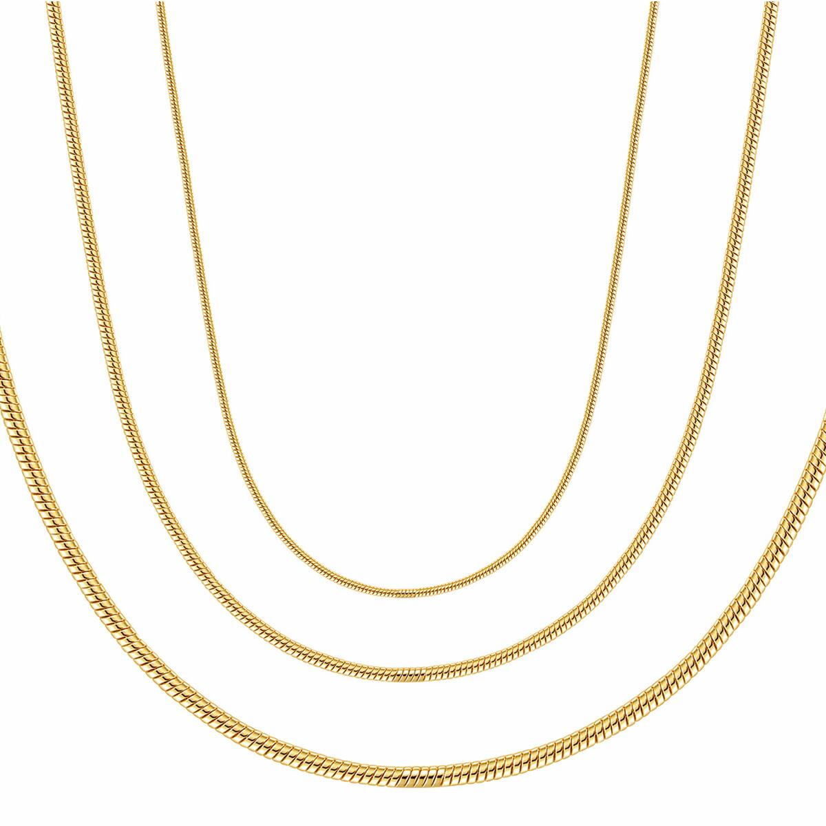 Snake Kette Gold K6072D